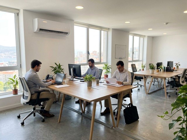 Aire acondicionado para oficinas y locales comerciales en Vigo