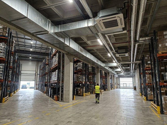 Climatización para naves industriales en Vigo