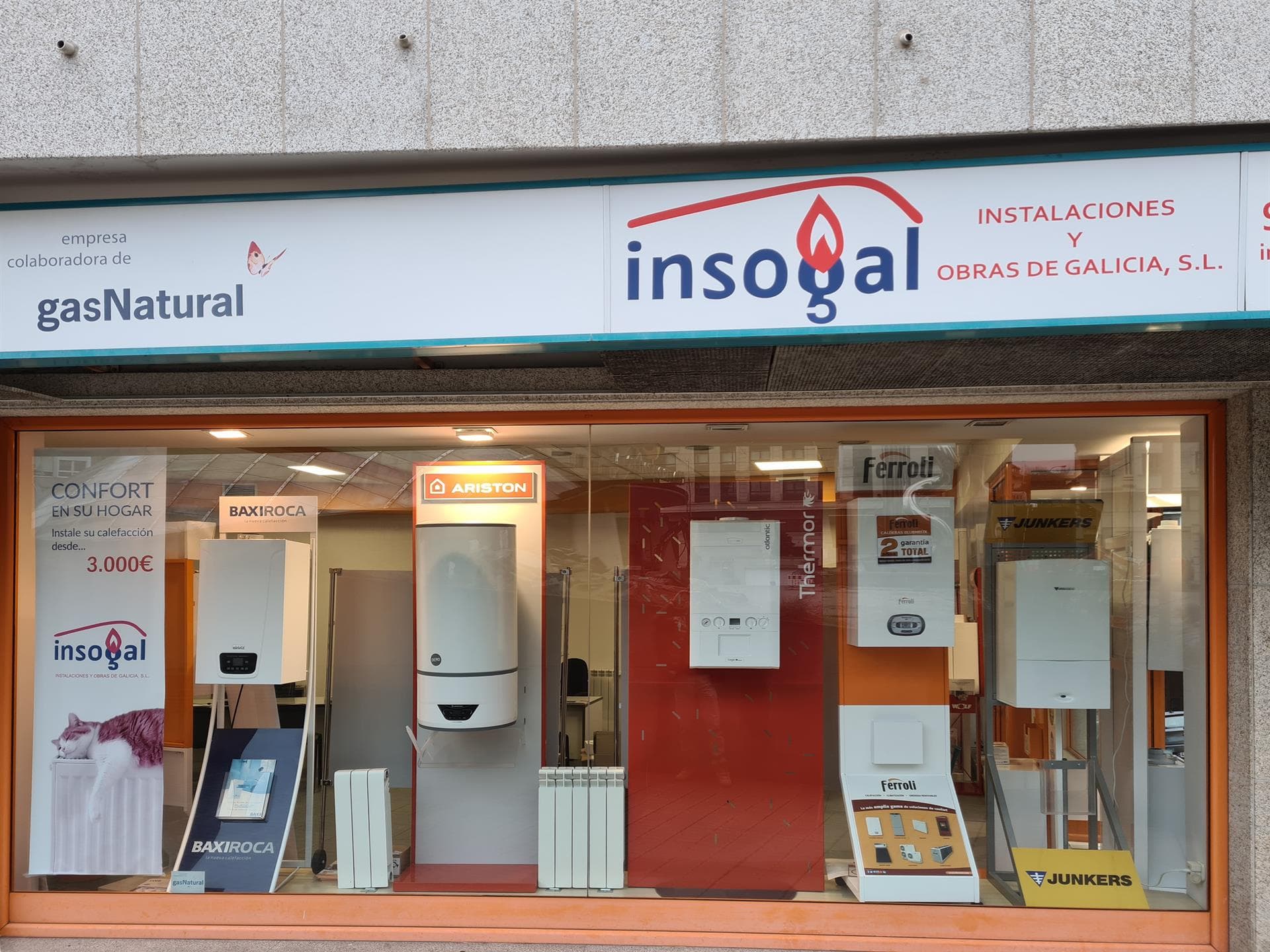 Insogal en Padre Don Rua, 14 Bajo (Vigo)