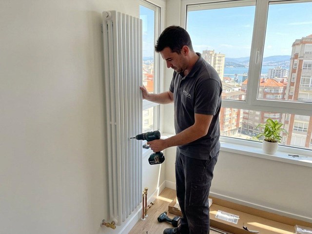 Instalación de radiadores de calefacción en Vigo