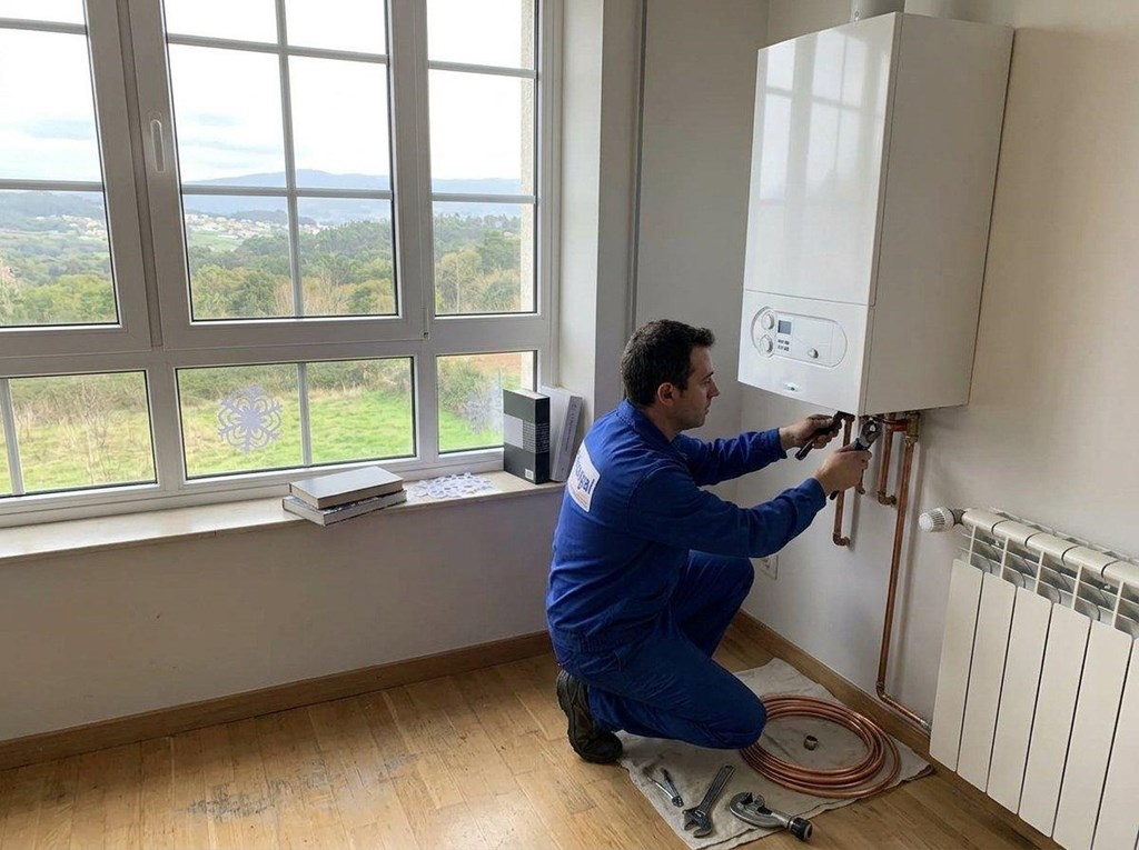 Foto 1 Instalación de sistemas de calefacción en viviendas de Vigo